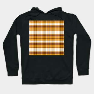 Autumn Aesthetic Calan 1 Hand Drawn Textured Plaid Pattern Hoodie